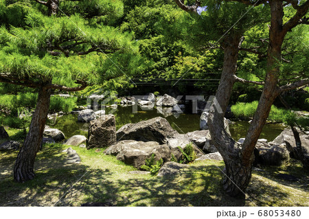 松山城 二之丸史跡庭園 林泉庭 愛媛県松山市 松山城 二之丸史跡庭園 林泉庭 愛媛県松山市 68053480