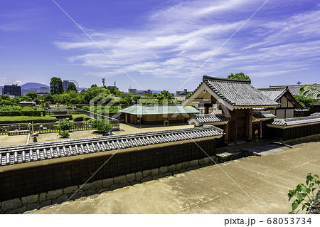 松山城　二之丸史跡庭園　四足門　愛媛県松山市 68053734