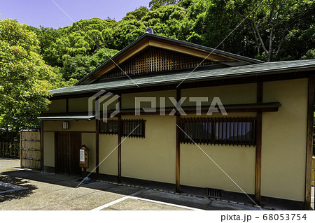松山城　二之丸史跡庭園　観恒亭　愛媛県松山市 68053754