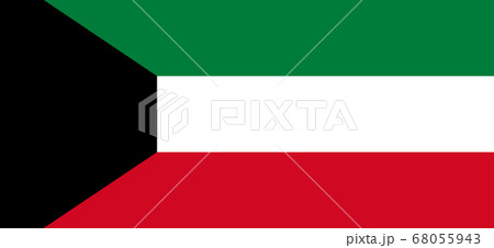 National flag of the Kuwait. The main symbol of an National flag of the Kuwait. The main symbol of an 68055943
