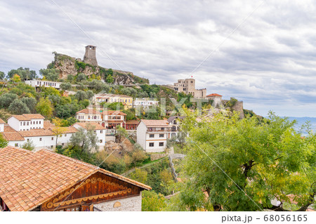 The Beautiful Town of Kruje in Albania The Beautiful Town of Kruje in Albania 68056165