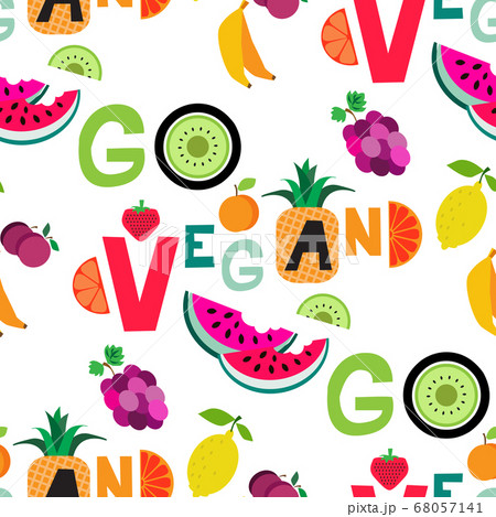 Go vegan pattern 1 Go vegan pattern 1 68057141