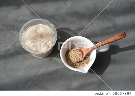 nutritional yeast in dry and active form. 68057394