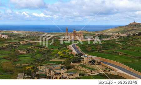 The Island of Gozo - Malta from above 68058349