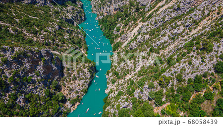 Amazing nature of the Verdon Canyon in France Amazing nature of the Verdon Canyon in France 68058439