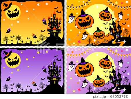 萬聖節背景設置03水平矢量位置可調 萬聖節背景設置03水平矢量位置可調 68058718