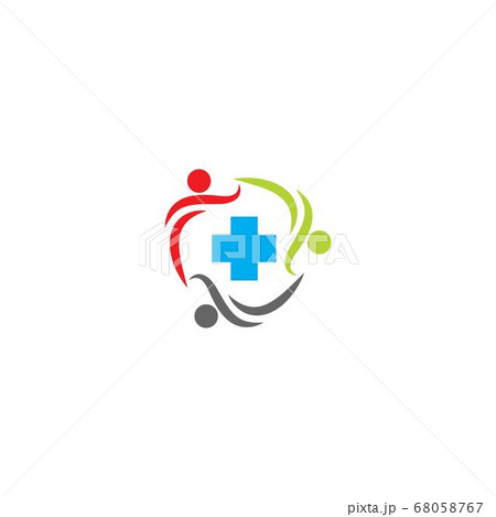 Community care, teamwork concept Logo Community care, teamwork concept Logo 68058767