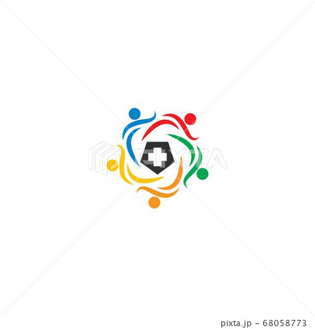 Community care, teamwork concept Logo 68058773