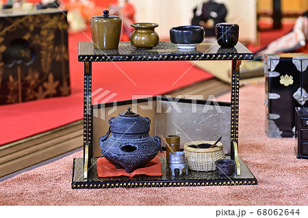 市比賣神社　ひいなまつり　嫁入り道具とお輿入れ道具 68062644