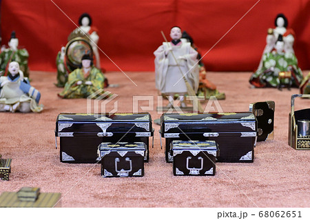 市比賣神社　ひいなまつり　嫁入り道具とお輿入れ道具 68062651