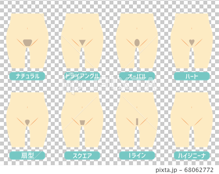 アンダーヘア、形状、デザイン 68062772