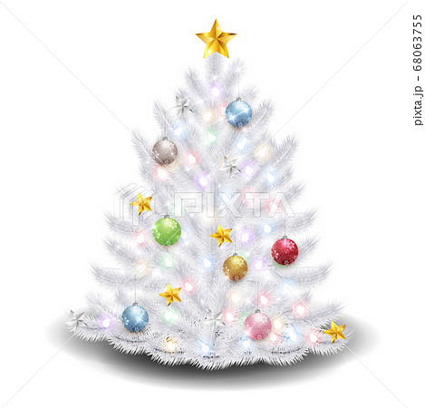 クリスマス　モミの木　冬　アイコン 68063755