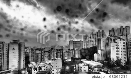 ソウル 梅雨 空 68065255