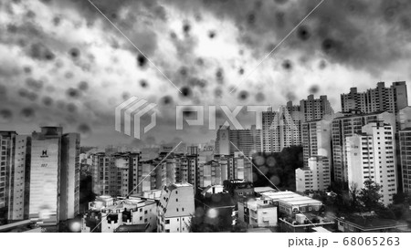 ソウル 梅雨 空 68065263