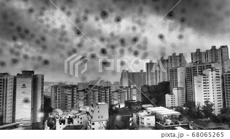 ソウル 梅雨 空 68065265
