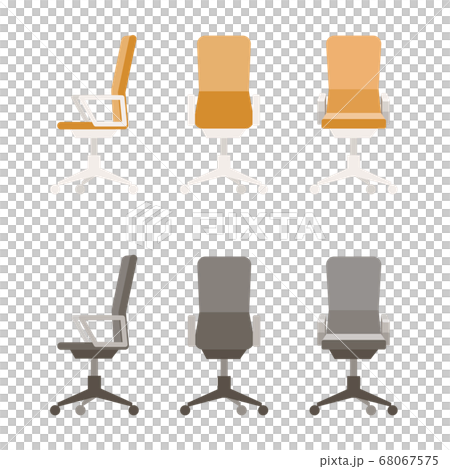 アームチェア　オフィス家具イラスト【ビジネス】【ベクター】 68067575