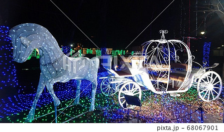 足立の光の祭典2019・カボチャの馬車 68067901