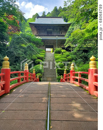栃木県　初夏の雲巌寺 68068789