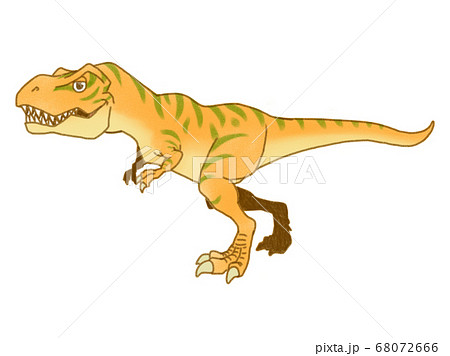 ティラノサウルスのイラストのイラスト素材
