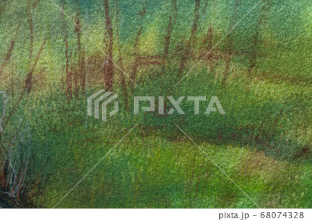 Abstract art background dark green and brown colors 68074328