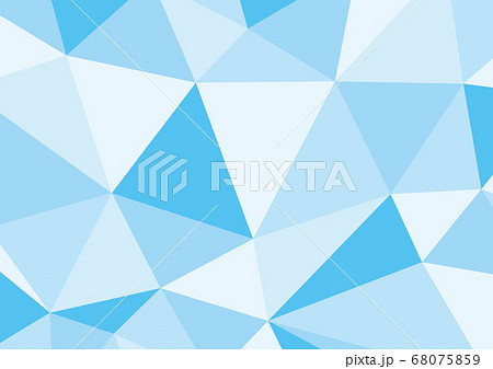 三角形のポリゴン背景のイラスト素材