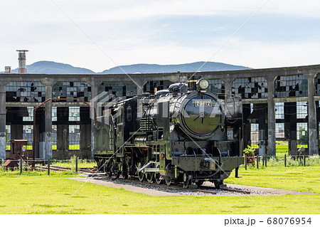 旧豊後森機関庫 大分県玖珠郡玖珠町の写真素材