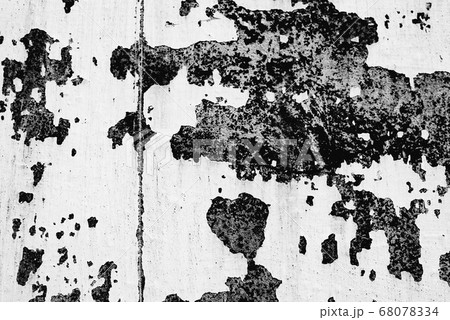 Texture of a concrete wall with cracks and 68078334