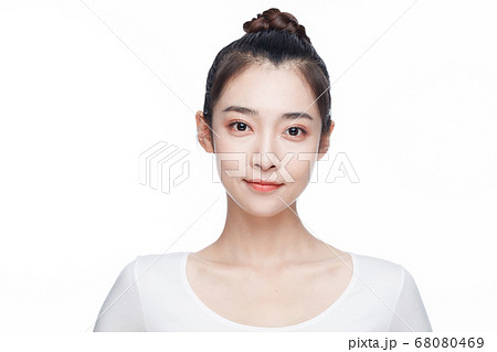 Portrait Of Beautiful Woman in Studio 68080469