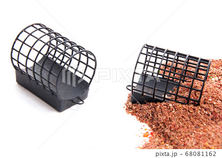 Dry feed for carp fishing as background. Different Dry feed for carp fishing as background. Different 68081162