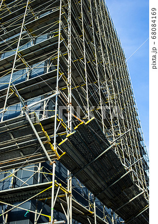 ビルの足場 68084169