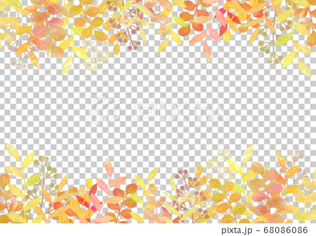 秋天的紅葉背景 插圖素材 圖庫