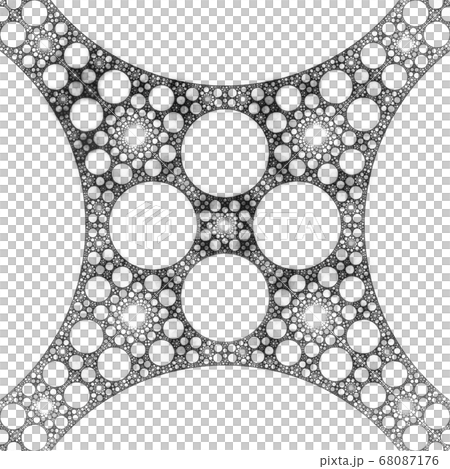 分形組合的圓 68087176