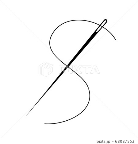 Needle Threader Line And Glyph Icon Dressmaker And Sew Sewing Equipment  Sign Vector Graphics A Linear Pattern On A White Background Stock  Illustration - Download Image Now - iStock