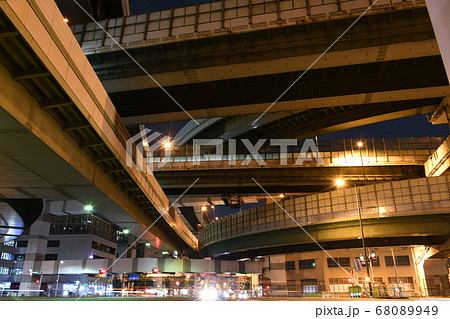 道路が何層にも重なる姿が「西の横綱」や「ヤマタノオロチ」と評される大阪市の阿波座ジャンクション 道路が何層にも重なる姿が「西の横綱」や「ヤマタノオロチ」と評される大阪市の阿波座ジャンクション 68089949