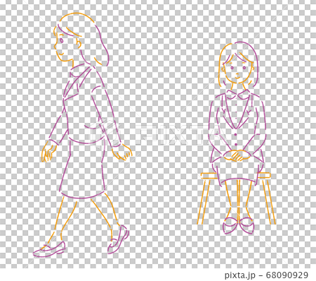 西裝女人01 西裝女人01 68090929