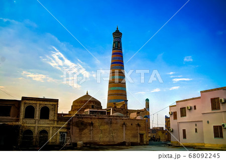 Exterior view to Islam Khoja Minor minaret at 68092245