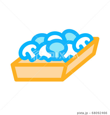 mushroom container icon vector outline illustration mushroom container icon vector outline illustration 68092466