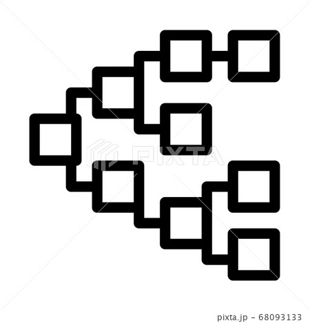 front end hierarchy icon vector outline illustration front end hierarchy icon vector outline illustration 68093133