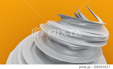 Abstract growing vortex flow, computer generated. 3d rendering modern composition, futuristic background Abstract growing vortex flow, computer generated. 3d rendering modern composition, futuristic background 68093827