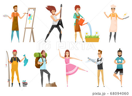 Painter and Guitarist, Traveler and Fisherman 68094060