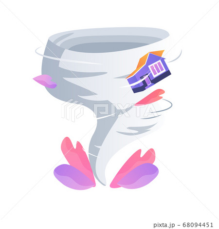 Hurricanes abstract concept vector illustration. 68094451