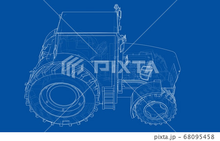 Farm Tractor Concept Farm Tractor Concept 68095458