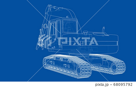 Outline sloopkraan concept Outline sloopkraan concept 68095792