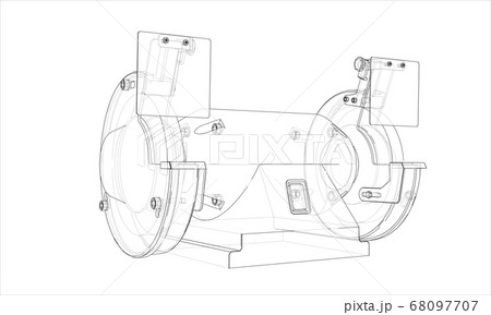 Outline electric grindstone Outline electric grindstone 68097707