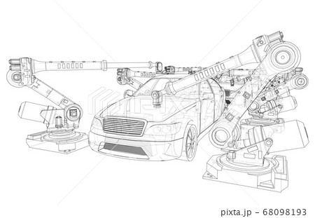 Assembly of motor vehicle 68098193