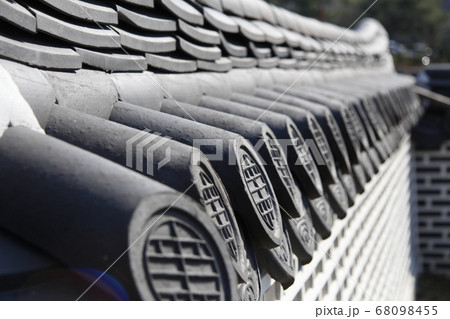 伝統 塀 壁 68098455