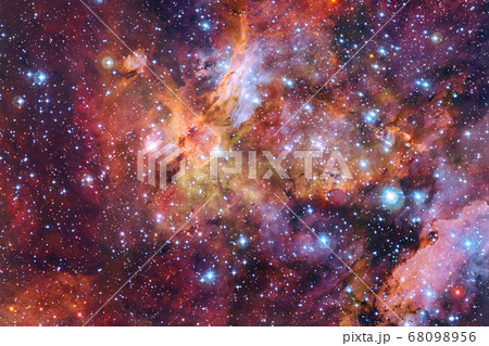 Deep space. Elements of this image furnished by NASA. 68098956