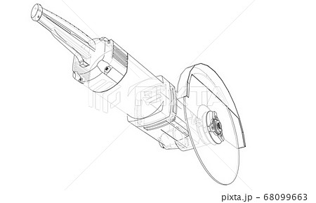 Outline electric angle grinder Outline electric angle grinder 68099663