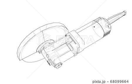 Outline electric angle grinder 68099664