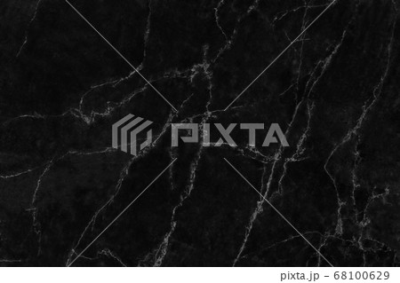 Black marble natural pattern for background, 68100629
